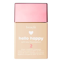 Hello Happy - Podkład do twarzy o kryciu od lekkiego do średniego